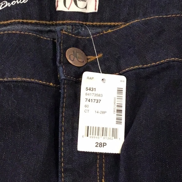 NWT d/C Jeans Straight Leg Jeans 28P - Picture 9 of 10